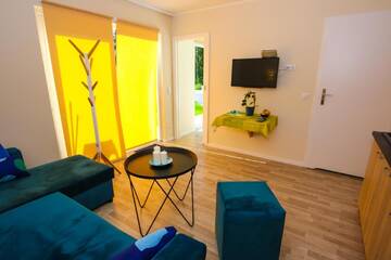 Фото номера Апартаменты Делюкс Лоджи Kameralne domki Camp4U г. Siechnice 20